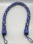 Pair of Indigo Twisted Contemporary Tie Backs - by Jones® - Pair - Curtains Supplies Direct