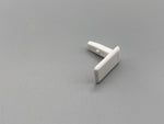 Headrail End Caps for Metal Cord Baton with Screws - Pack of 4-Curtains Supplies Direct