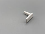 Headrail End Caps for Metal Cord Baton with Screws - Pack of 4-Curtains Supplies Direct