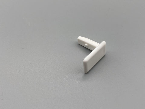 Headrail End Caps for Metal Cord Baton with Screws - Pack of 4-Curtains Supplies Direct