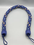 Pair of Indigo Twisted Contemporary Tie Backs - by Jones® - Pair - Curtains Supplies Direct