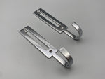 Modern Tie Back Hooks - Chrome Finish - Pack of 2 - Curtains Supplies Direct