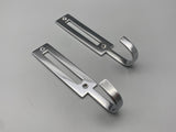 Modern Tie Back Hooks - Chrome Finish - Pack of 2 - Curtains Supplies Direct