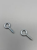 Wire Curtain Eyelet 30mm Large (Gold / Silver) - Various Pack Size - Heavy Duty-Curtains Supplies Direct