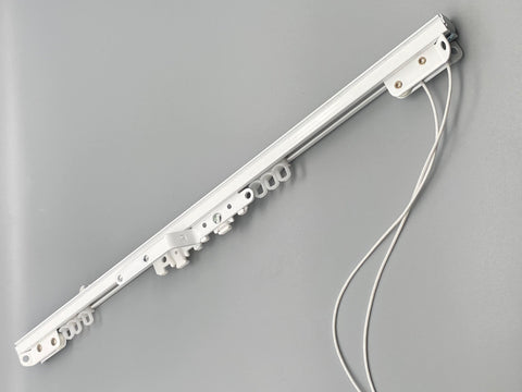 Made To Measure Corded Mini M Track - Complete Kit Curtain Tracks - Metal - Med/Light Duty-Curtains Supplies Direct