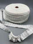 Flange Lining Curtain Tape - 25mm (1" inch) - White - 10meter-Curtains Supplies Direct