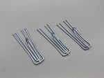 Curtain Short Neck Fork Hooks for Pinch Pleat Blinds - Pack of 20pcs-Curtains Supplies Direct