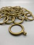 Plastic Curtain Pole Rings - For Poles upto 30mm - Various Colours - 100pcs-Curtains Supplies Direct