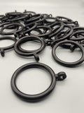 Plastic Curtain Pole Rings - For Poles upto 30mm - Various Colours - 100pcs-Curtains Supplies Direct