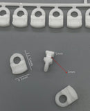 Carriers for Sectional Curtains Tracks - Silent Gliss Compatible - 40pcs-Curtains Supplies Direct