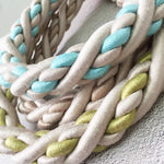 Pair of Cascade Twisted Contemporary Tie Backs - by Jones® - Pack of 2 - Curtains Supplies Direct