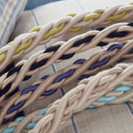 Pair of Cascade Twisted Contemporary Tie Backs - by Jones® - Pack of 2 - Curtains Supplies Direct