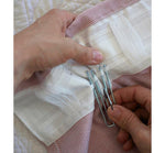 Multifunction Curtains Heading Tape Pencil Pleated Tape Rod (3") 75mm,Header Tape - 50meter