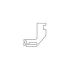 CHWBRACKET White Drape Brackets (100)