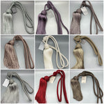 Pair of Orb Tieback Tassel - Curtain Tieback Tassels - Various Colours & Designs - Pack of 2 - Curtains Supplies Direct