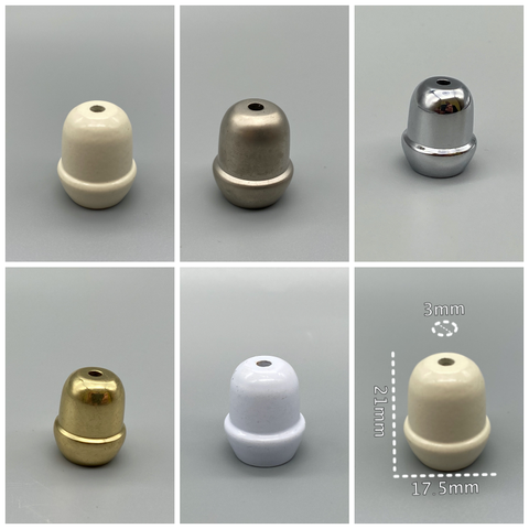 Mini Metal Acorns -Various Colour & Finishes - Pack of 1-Curtains Supplies Direct