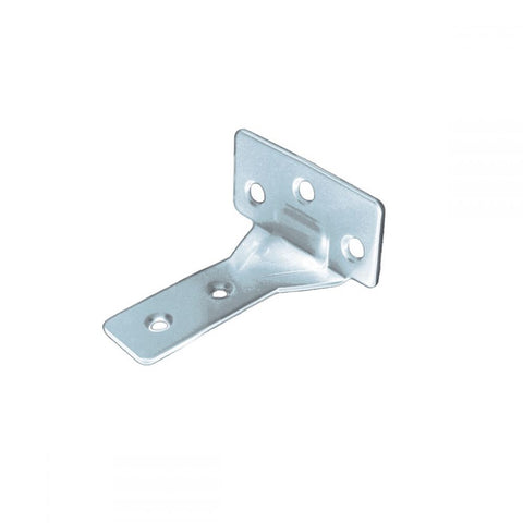 H1121 White/Zinc Centre Pelmet Brackets 82mm
