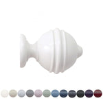 Handcrafted, Estate 48mm, Ribbed Ball Finial