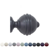 Handcrafted, Estate 48mm, Ribbed Ball Finial