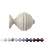 Handcrafted, Estate 48mm, Ribbed Ball Finial