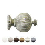 Handcrafted Florentine 48mm Pole Pleated Finial