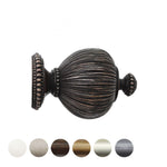 Handcrafted Florentine 48mm Pole Pleated Finial