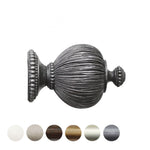 Handcrafted Florentine 48mm Pole Pleated Finial