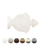 Handcrafted Florentine 48mm Pole Acanthus Finial