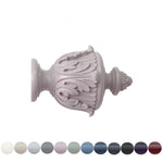 Handcrafted, Estate 48mm, Acanthus Finial