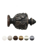 Handcrafted Florentine 48mm Pole Acanthus Finial