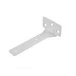 H4036 White Pelmet Centre Brackets 154mm