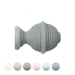 Handcrafted, Seychelles 40mm, Woven RopeFinial