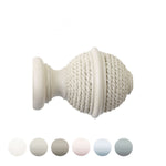Handcrafted, Seychelles 40mm, Woven RopeFinial
