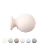Handcrafted Seychelles 40mm Pole Ball Finial