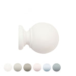 Handcrafted Seychelles 40mm Pole Ball Finial