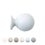 Handcrafted Seychelles 40mm Pole Ball Finial