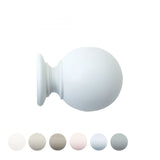 Handcrafted Seychelles 40mm Pole Ball Finial