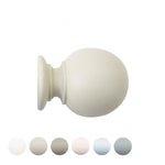 Handcrafted Seychelles 40mm Pole Ball Finial