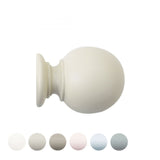 Handcrafted Seychelles 40mm Pole Ball Finial