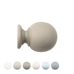 Handcrafted Seychelles 40mm Pole Ball Finial