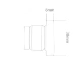Lunar 28mm, End Stopper Metal
