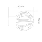 Lunar 28mm, Cage Finial