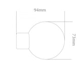 Lunar 28mm, Sphere Finial