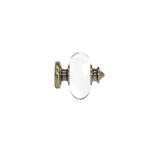 Lunar 28mm Pumpkin Finial, Burnished Brass