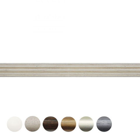 Handcrafted Florentine 48mm Fluted Pole