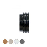 Strand 35mm Collection, Ribbed End Stop Finial