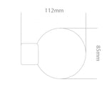 Strand 35mm Collection, Painted Ball Finial