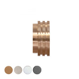 Strand 35mm Collection, Ribbed End Stop Finial