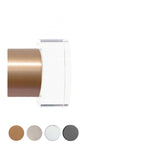 Strand 35mm Collection, Clear End Stop Finial