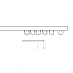 H770T Slim Track Top Fix 580cm